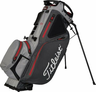 Torba golfowa Titleist Hybrid 14 StaDry Charcoal/Grey/Red Torba golfowa - 1