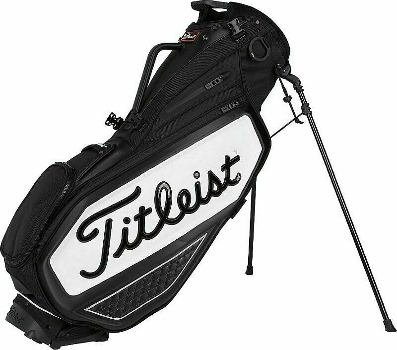 Чантa за голф Titleist Tour Series Premium Black/White Чантa за голф