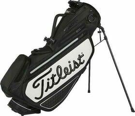 Stand bag Titleist Tour Series Premium StaDry Stand bag Black/Black/White