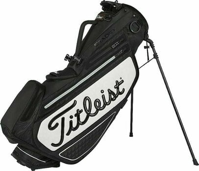 Golfbag Titleist Tour Series Premium StaDry Black/Black/White Golfbag - 1