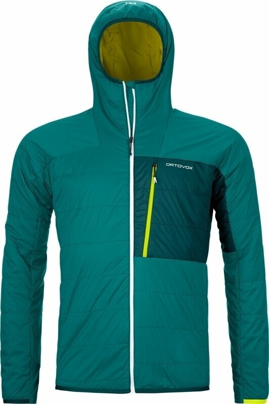 Giacca outdoor Ortovox Swisswool Piz Duan Jacket M Pacific Green L Giacca outdoor
