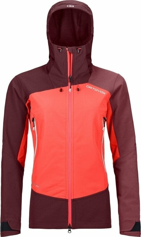 Outdoor Jacke Ortovox Westalpen Softshell Jacket W Coral XL Outdoor Jacke