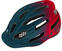 Capacete de bicicleta R2 Spirit Helmet Petrol Green/Red M Capacete de bicicleta
