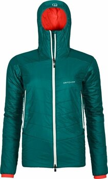 Giacca outdoor Ortovox Westalpen Swisswool Jacket W Pacific Green M Giacca outdoor - 1