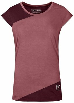 Тениска Ortovox 120 Tec T-Shirt W Mountain Rose L Тениска - 1