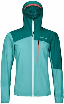 Outdoor Jacket Ortovox 2.5L Civetta W Ice Waterfall L Outdoor Jacket - 1