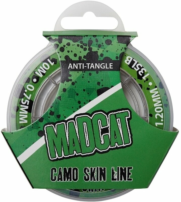 Angelschnur MADCAT Camo Skin Line Brown Camo 0,75 mm-1,20 mm 60 kg