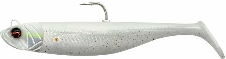 Pehmeä viehe Savage Gear Savage Minnow White Pearl Silver 12,5 cm 35 g Pehmeä viehe