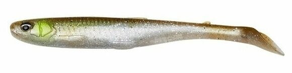 Rubber Lure Savage Gear Slender Scoop Shad Green Silver 11 cm 7 g - 1
