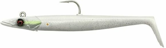 Soft Lure Savage Gear Sandeel V2 White Pearl Silver 12 cm 22 g Soft Lure - 1