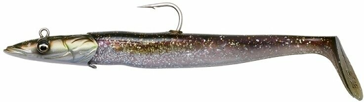 Soft Lure Savage Gear Sandeel V2 Green Silver 15,5 cm 46 g Soft Lure