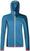 Sweat à capuche outdoor Ortovox Fleece Light Grid Hooded Jacket W Heritage Blue L Sweat à capuche outdoor