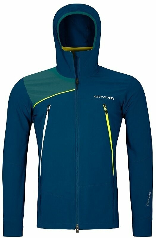 Ortovox Pala Hooded Jacket M Petrol Blue 2XL