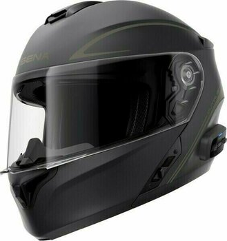 Helmet Sena Outrush R Matt Black M Helmet - 1