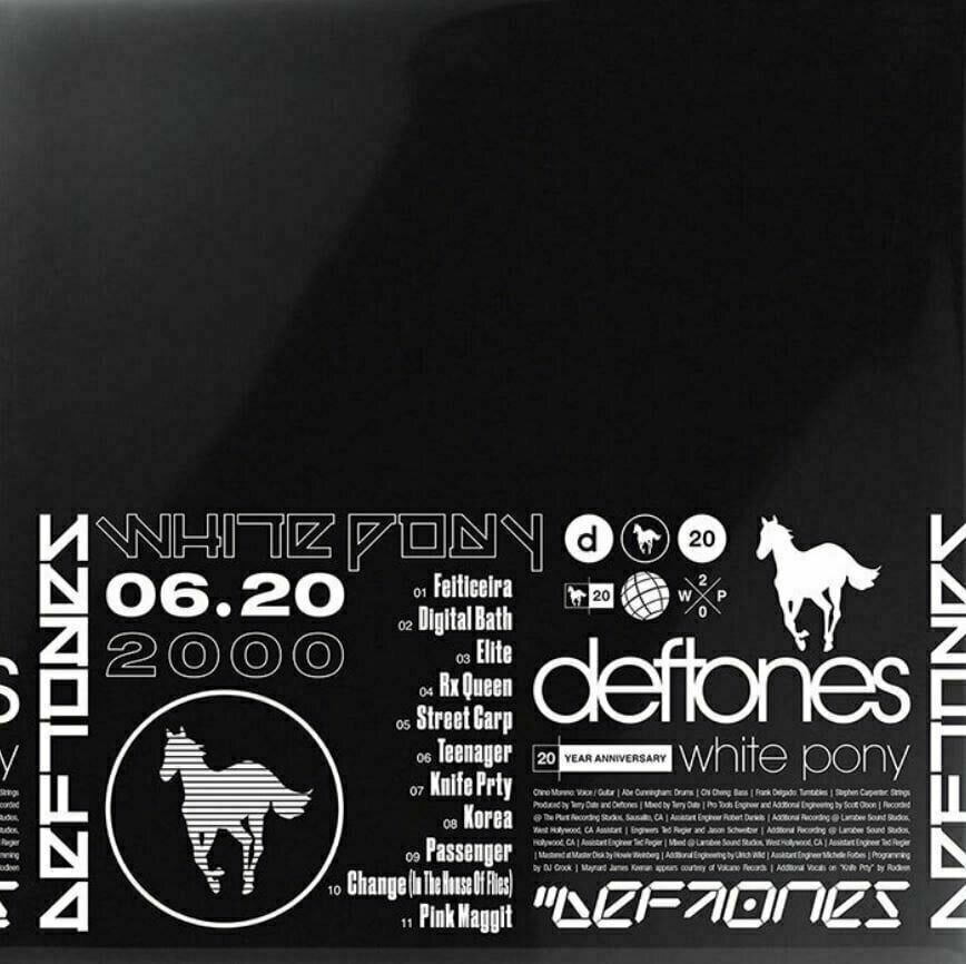 Schallplatte Deftones - White Pony (20th Anniversary Edition) (4 LP)