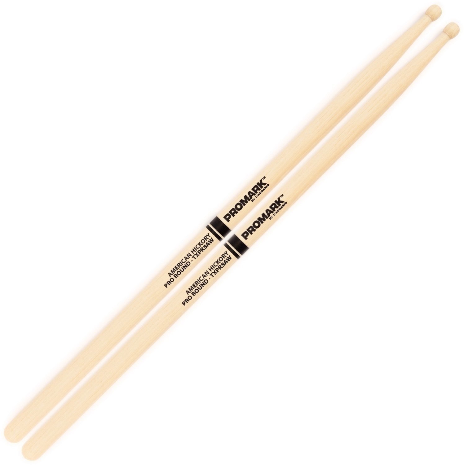 Baguettes Pro Mark TXPR5AW American Hickory 5A Pro-Round Baguettes