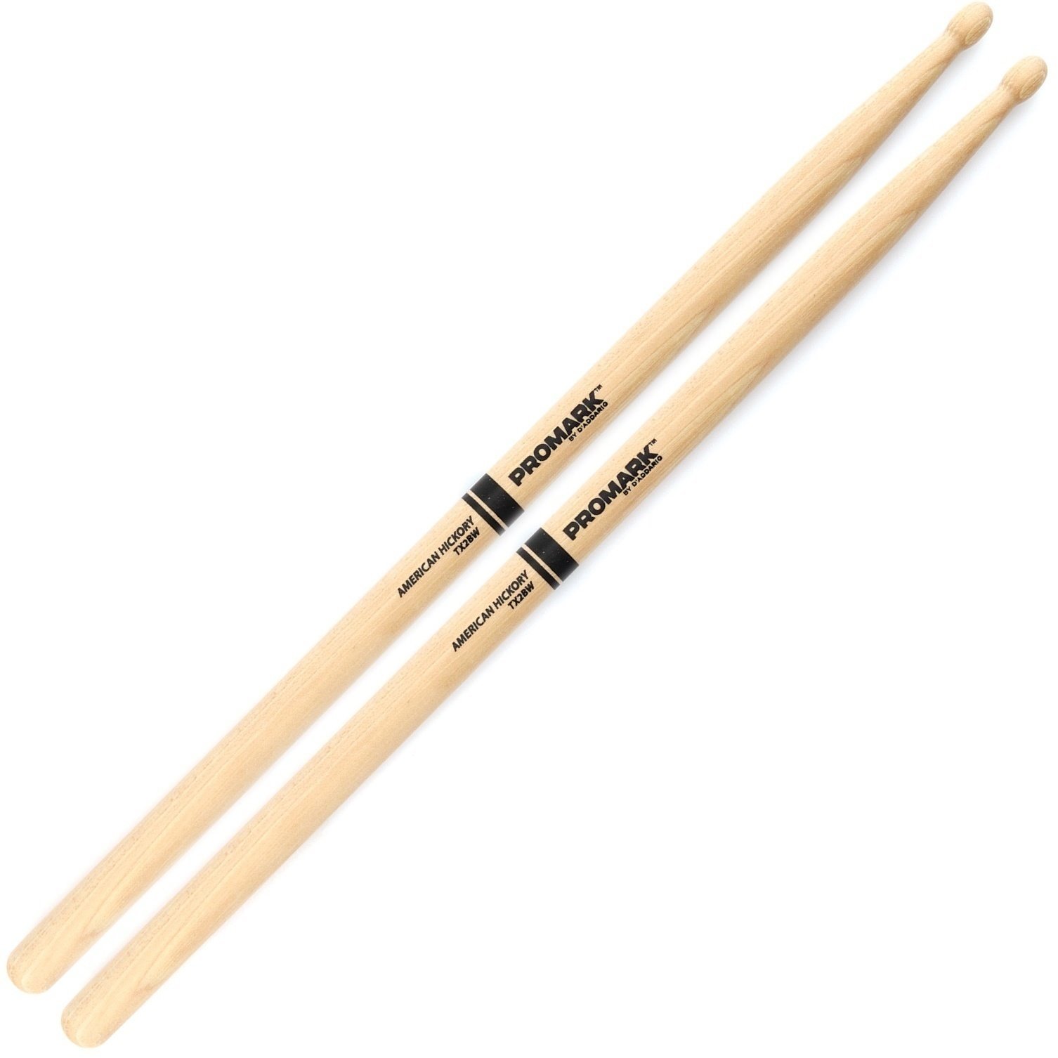 Drumsticks Pro Mark TX2BW American Hickory 2B Drumsticks