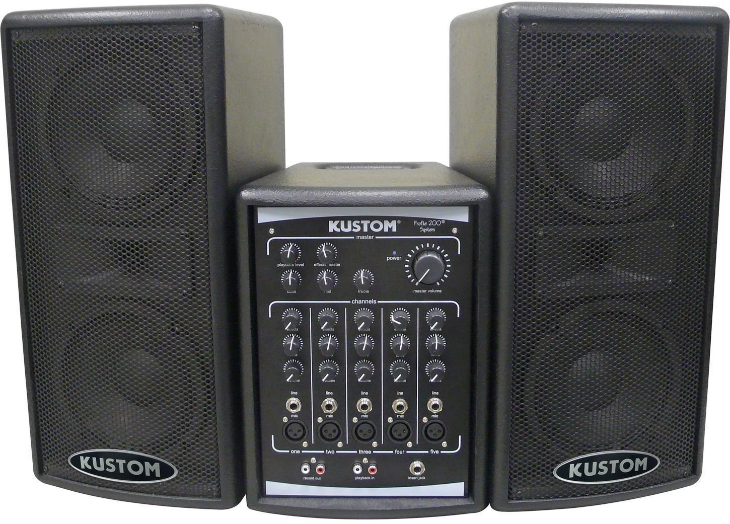 Přenosný ozvučovací PA systém  Kustom Profile 200