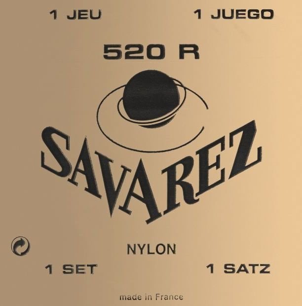 Struny Nylonowe do Gitary Klasycznej Savarez 520R Carte
