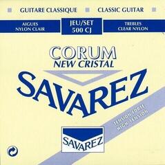 Nylon snaren voor klassieke gitaar Savarez 500CJ Cristal Corum