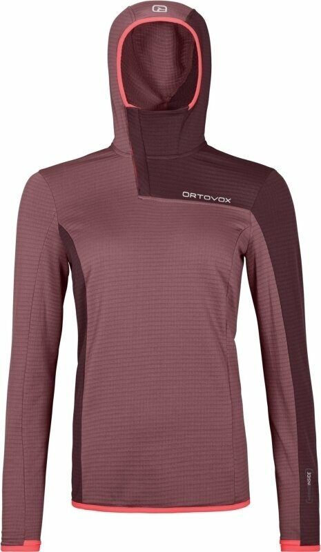 Ortovox Pulóver Fleece Light Grid SN Hoody W Mountain Rose XL