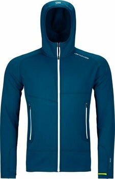 Bluza outdoorowa Ortovox Fleece Light Hoody M Petrol Blue L Bluza outdoorowa - 1