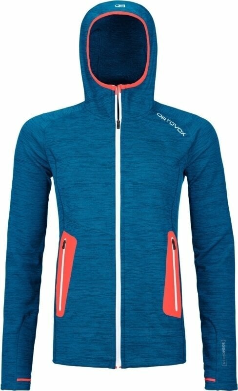 Ortovox Pulóver Fleece Light Hoody W Heritage Blue Blend XS
