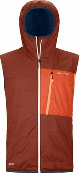 Outdoor Vest Ortovox Swisswool Piz Duan Vest M Clay Orange XL Outdoor Vest - 1