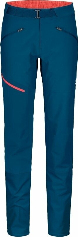 Outdoorové kalhoty Ortovox Brenta Pants W Petrol Blue S Outdoorové kalhoty