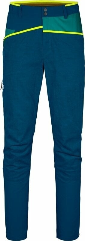 Outdoorové kalhoty Ortovox Casale Pants M Petrol Blue M Outdoorové kalhoty