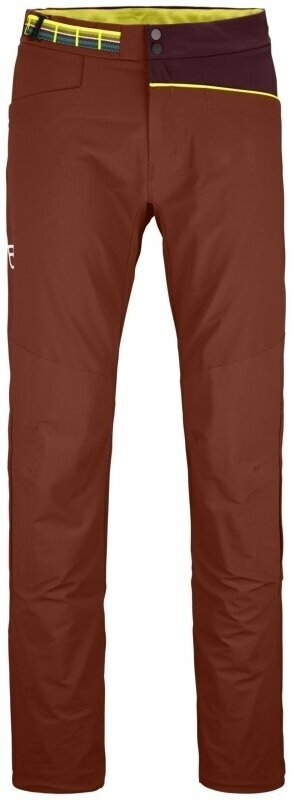 Outdoorové nohavice Ortovox Pala Pants M Clay Orange L Outdoorové nohavice