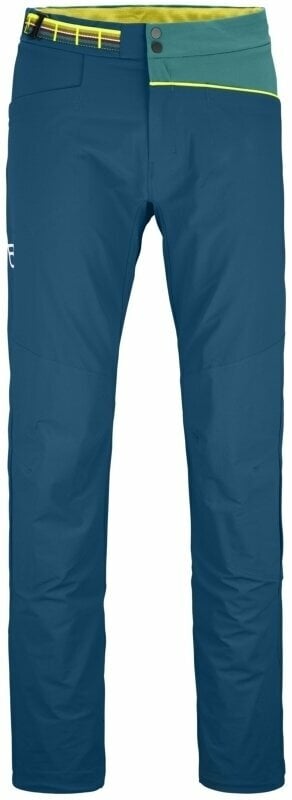 Outdoorové nohavice Ortovox Pala Pants M Petrol Blue XL Outdoorové nohavice