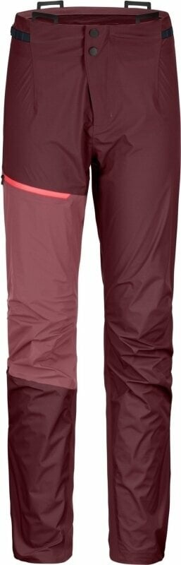 Outdoorové kalhoty Ortovox Westalpen 3L Light Pants W Winetasting L Outdoorové kalhoty
