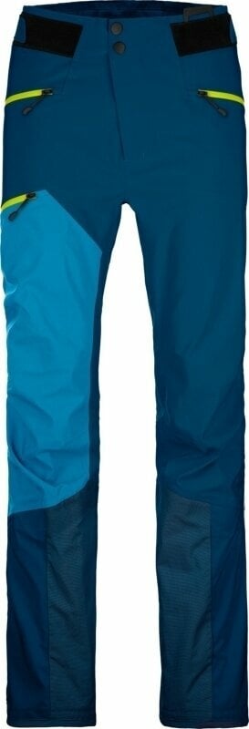 Outdoorové nohavice Ortovox Westalpen 3L Pants M Petrol Blue L Outdoorové nohavice