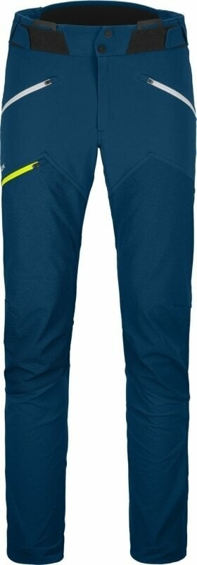 Pantaloni Ortovox Westalpen Softshell Pants M Petrol Blue L Pantaloni