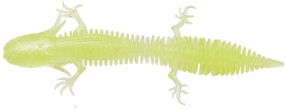 Imitația Savage Gear Ned Salamander Clear Chartreuse 7,5 cm 3 g