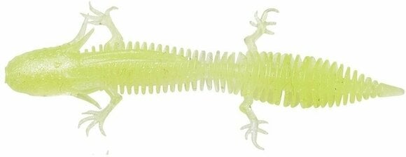 Imitația Savage Gear Ned Salamander Clear Chartreuse 7,5 cm 3 g - 1