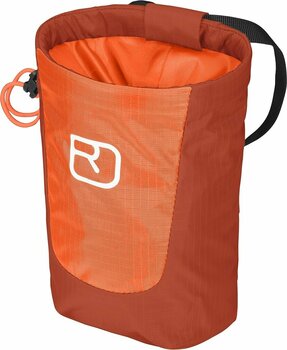 Sac și magneziu pentru alpinism Ortovox Trad Saculet pentru magneziu Desert Orange - 1