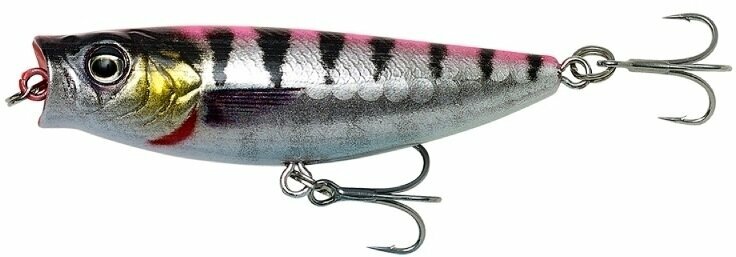 Fishing Wobbler Savage Gear 3D Minnow Popwalker Pink Barracuda PHP 8 cm 15,5 g