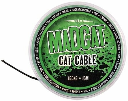 Fishing Line MADCAT Cat Cable Black 1,35 mm 160 kg 10 m - 1