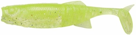 Gummiagn Savage Gear Ned Minnow 5 pcs Clear Chartreuse 7,5 cm 4,5 g - 1