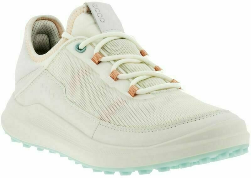 Golfsko til kvinder Ecco Core White/Peach Nectar 39 Golfsko til kvinder