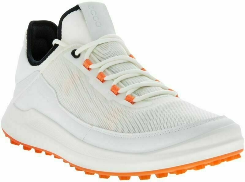 Golfsko til mænd Ecco Core White/Calendula 43 Golfsko til mænd