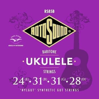 Strängar för baryton ukulele Rotosound RS85B - 1