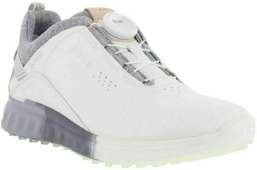 Golfsko til kvinder Ecco S-Three BOA White/Silver Grey 37 Golfsko til kvinder - 1