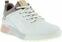 Women's golf shoes: Ecco S-Three White/Silver Pink 37 Golfsko til kvinder Golfsko til kvinder Ecco S-Three White/Silver Pink 37 Golfsko til kvinder