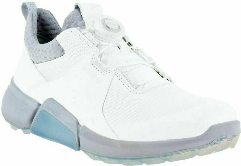 Női golfcipők Ecco Biom H4 BOA White/Silver Grey 40