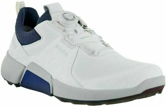 Men's golf shoes Ecco Biom H4 BOA White/Dark Blue 41 - 1