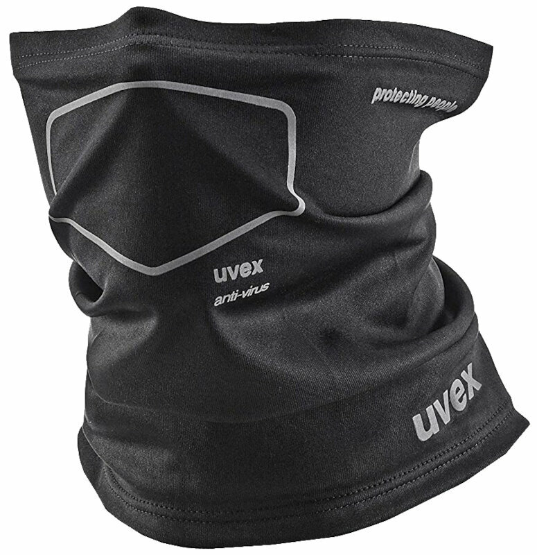 Gorra de ciclismo UVEX Anti-Virus Loop Black UNI Calentador de cuello
