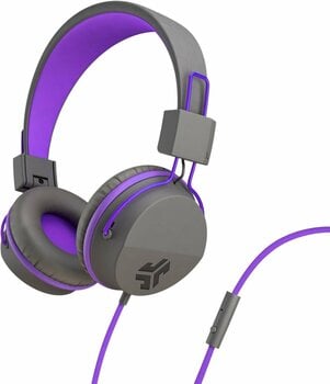 Słuchawki dla dzieci Jlab JBuddies Studio Kids Grey/Purple - 1